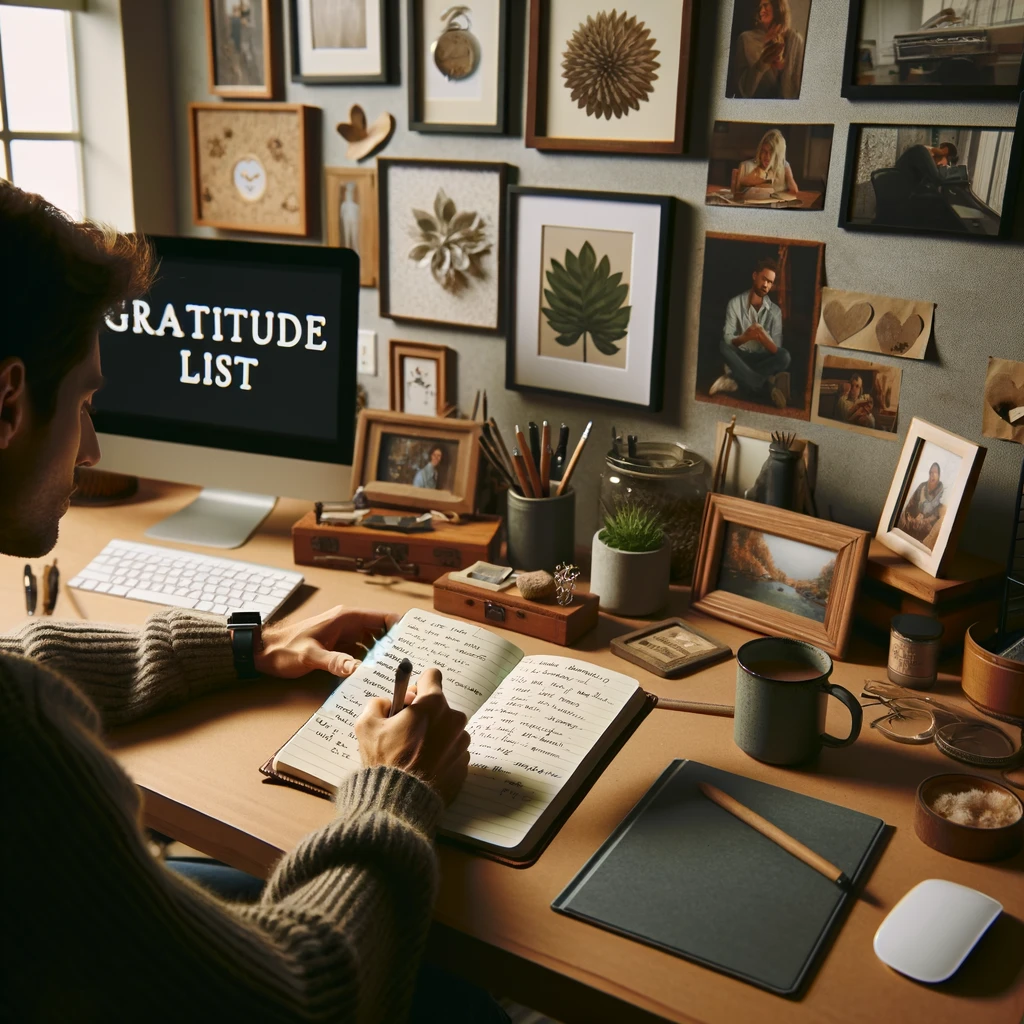 Gratitude au bureau